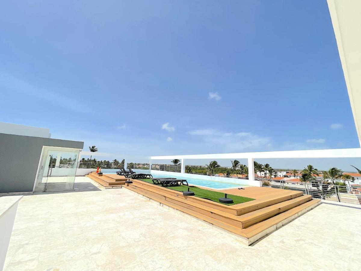 Rooftop Pool Ducassi Studio Suites Deluxe Hotel Beach Club & Spa Punta Cana Exteriér fotografie
