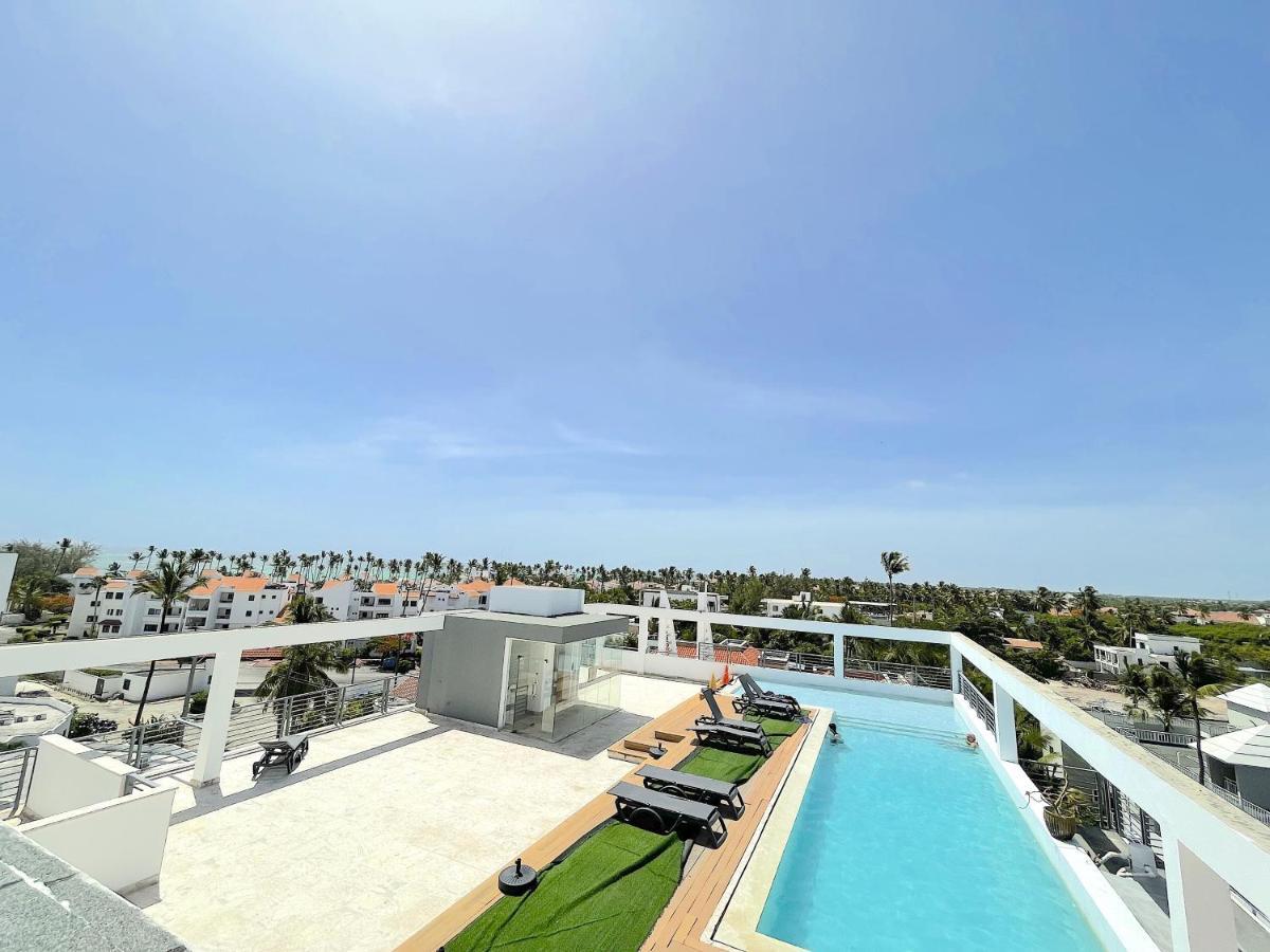 Rooftop Pool Ducassi Studio Suites Deluxe Hotel Beach Club & Spa Punta Cana Exteriér fotografie