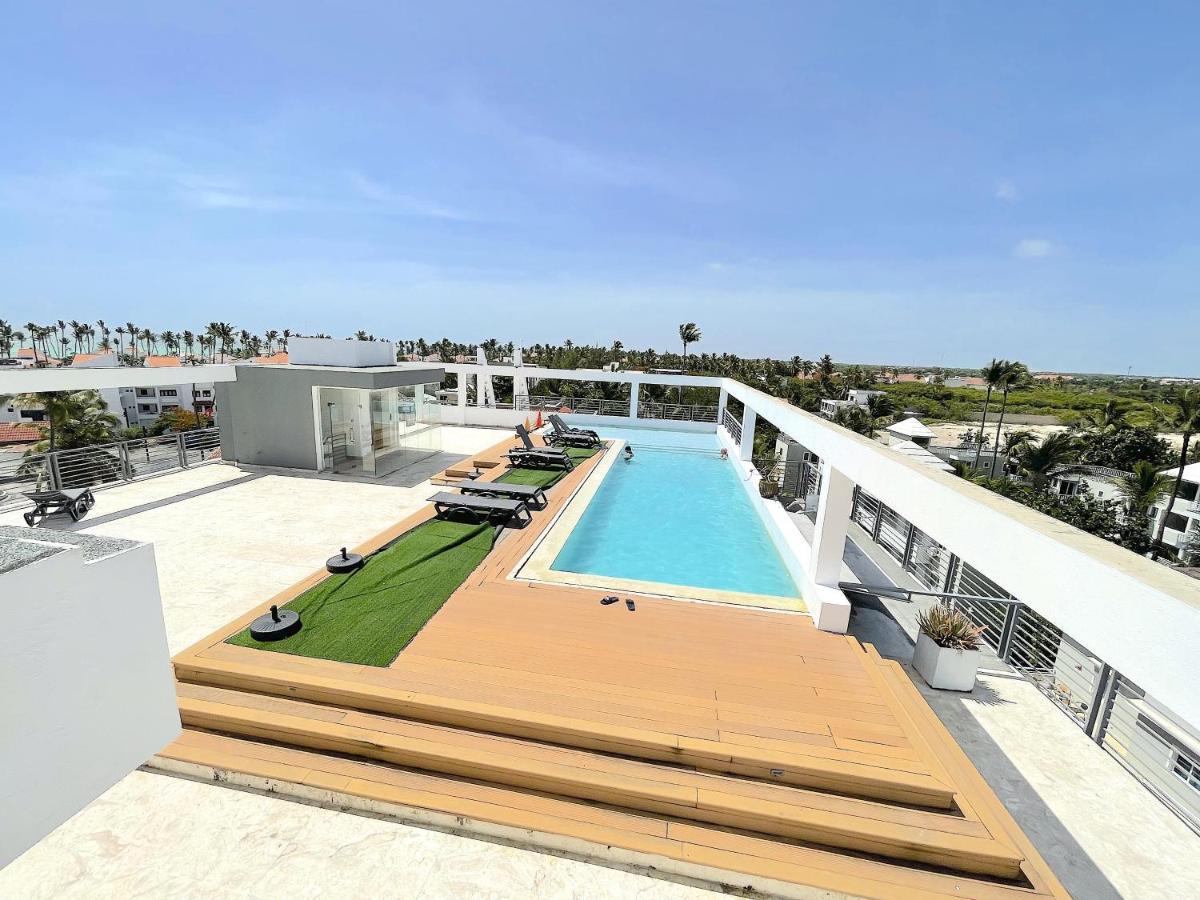Rooftop Pool Ducassi Studio Suites Deluxe Hotel Beach Club & Spa Punta Cana Exteriér fotografie